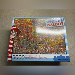 Aquarius Where's Waldo Jigsaw Puzzle